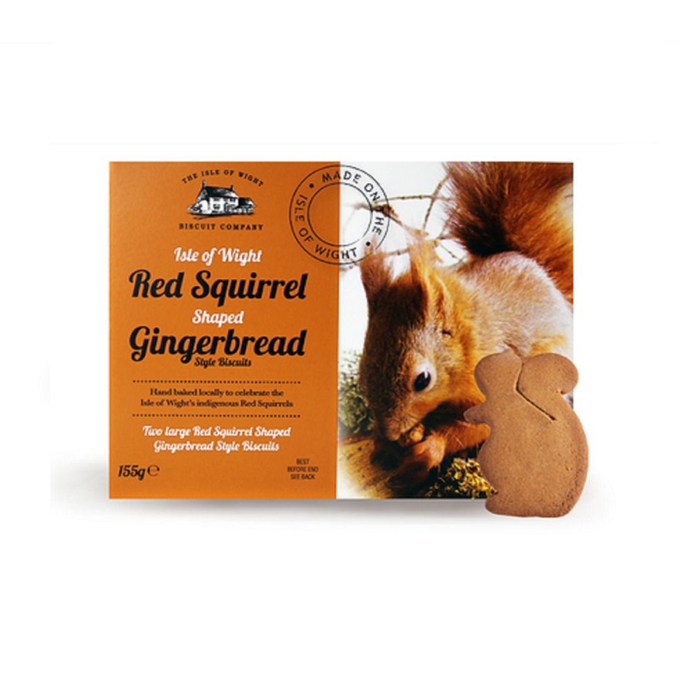 ISLE OF WIGHT RED SQUIRREL BISCUITS 155G